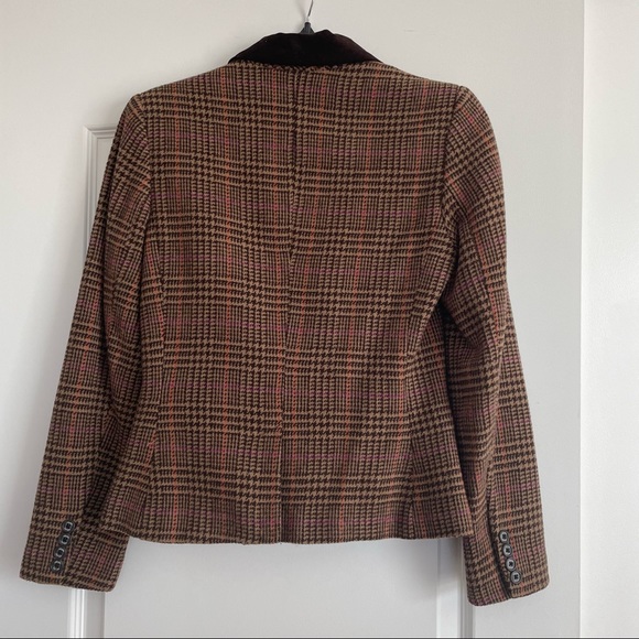 Chaps Women’s Plaid Blazer - Size 2 - Picture 2 of 3